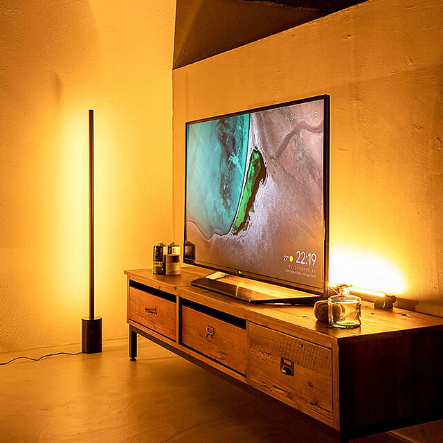 NaGoMi_homeの-フロアライト ネオマンクス フロアバーライトセット（LED内臓）の家具・インテリア写真