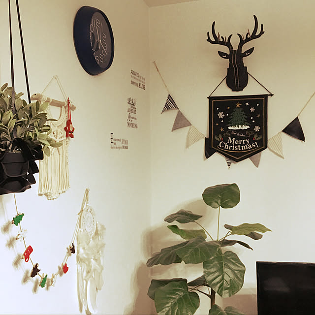 miiiiの【ノーブランド品】-Toysmith 3D 木製 鹿モデル 壁掛け 動物 野生動物 頭部 彫刻 装飾 選ぶ, ブラウンの家具・インテリア写真