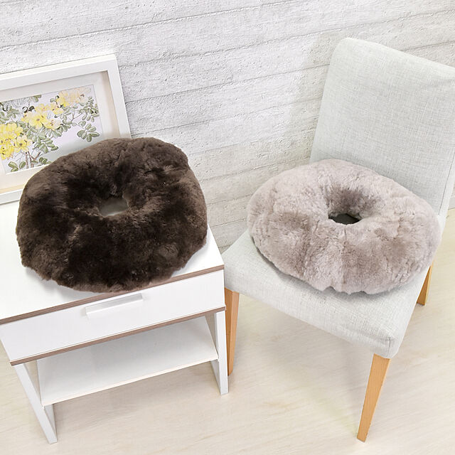 livingfineの丸八真綿-円形 ドーナツクッションの家具・インテリア写真