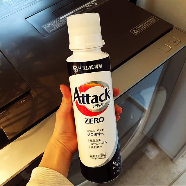 n.oyinの花王-アタックZERO 洗濯洗剤 ドラム式専用 本体 大サイズ(580g)【3brnd-9】【atkzr】【アタックZERO】の家具・インテリア写真