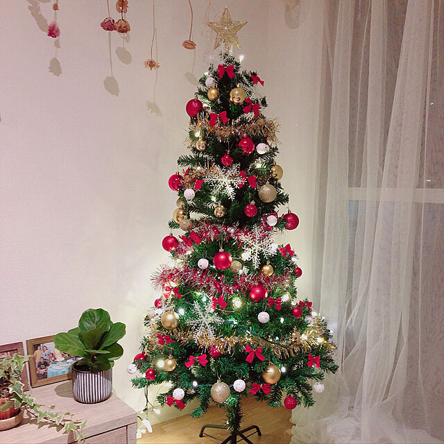 splay7のBOFAC-クリスマスツリー 150cm クリスマスツリーセット LED飾りライト クリスマスオーナメント 組立簡単 クリスマス飾り プレゼント おしゃれ 高級 豪華 装飾 クリスマスグッズの家具・インテリア写真