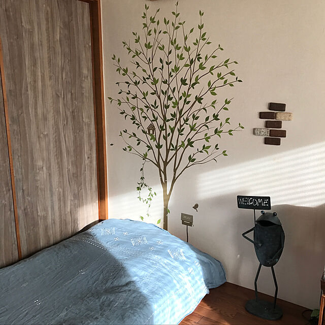 Unokiの-フレンチリネン刺繍の掛け布団カバー<ダブル>の家具・インテリア写真