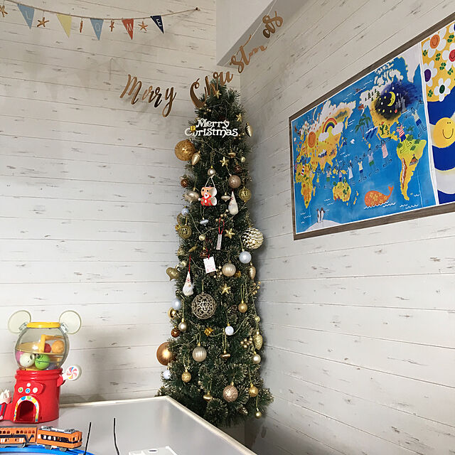 sasorikoの-メール便送料無料！【GingerRay】クリスマス　MERRY CHRISTMAS スクリプト　ゴールド　ガーランドの家具・インテリア写真