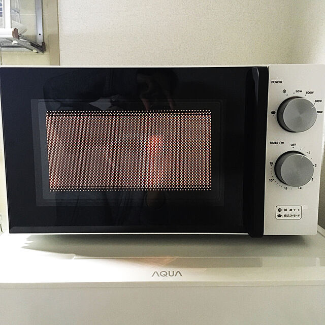 thufri07のツインバード工業-TAGlabel by amadana　タグレーベル バイ アマダナ 【ビックカメラグループオリジナル】電子レンジ microwave oven AT-DR11（W6） ホワイト [17L /60Hz（西日本専用）][ATDR11W6]の家具・インテリア写真
