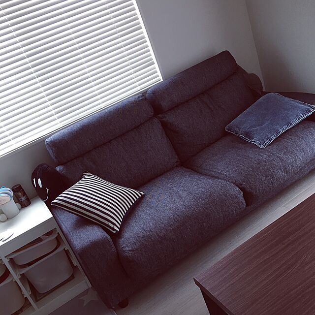 doramiの無印良品-脚・ソファ本体用／ナチュラル ブラウンの家具・インテリア写真