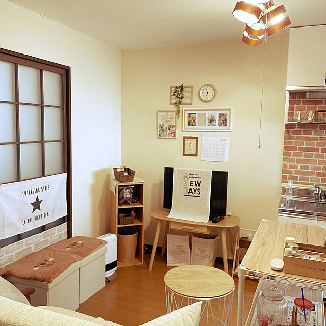 chiiのニトリ-マルチカバー 長方形(SIG407 キナリ 200X270) の家具・インテリア写真
