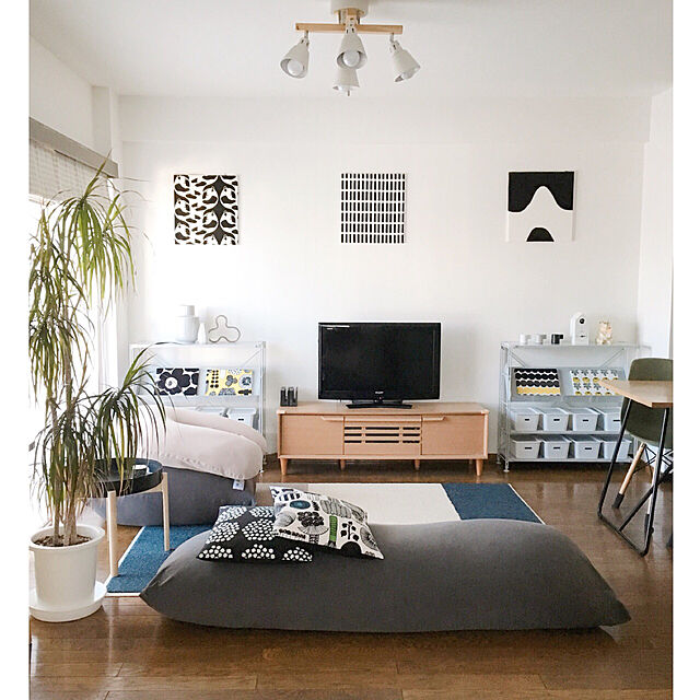 atkの-小さめのお部屋でも使えるコンパクトなソファ「Yogibo Mini（ヨギボー ミニ）」子供用やワンルーム用にも。の家具・インテリア写真