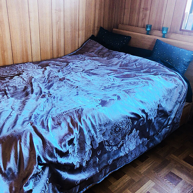 MARIのニトリ-敷きパッド セミダブル(ナチュラルコットン BE SD) の家具・インテリア写真