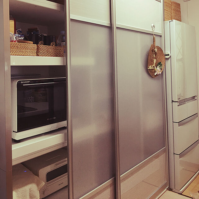 kiyomiの-AX-AW400-W シャープ スチームオーブンレンジ　26L　ホワイト系 SHARP　ウォーターオーブン　ヘルシオの家具・インテリア写真