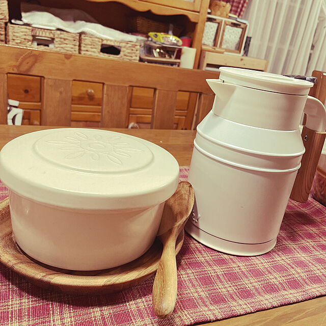 cottontailの伊吹物産-ごはんジャー L 1.5合 おひつ 陶器製 ごはん保存容器 まかない計画  イブキクラフト　　の家具・インテリア写真