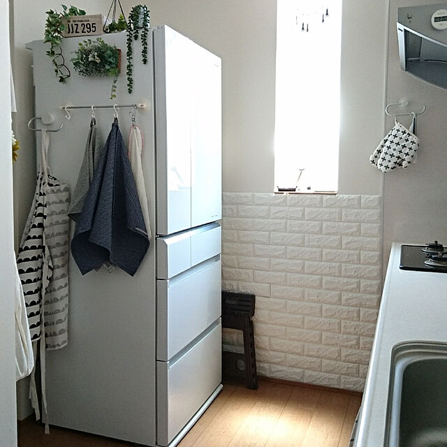 yukoの-【代引不可】パナソニック 冷凍冷蔵庫 NR-F552XPV-W [マチュアホワイト]の家具・インテリア写真
