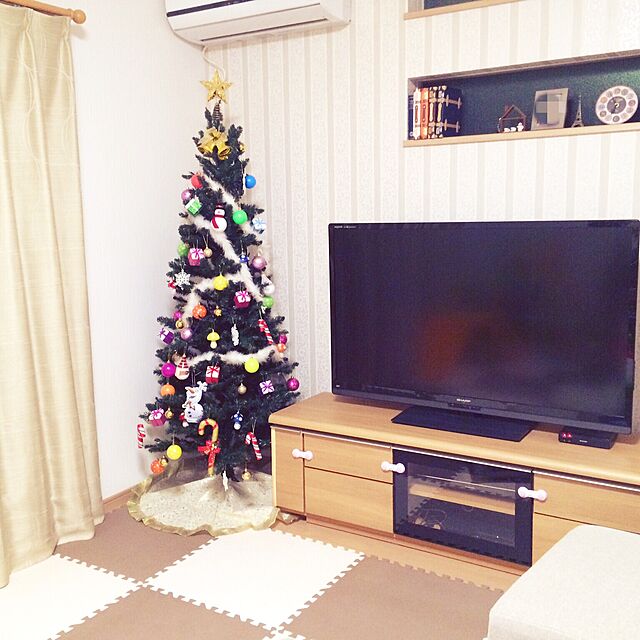 pannalの-【クリスマス】60mm　スターボール　マルチ　6個入りの家具・インテリア写真