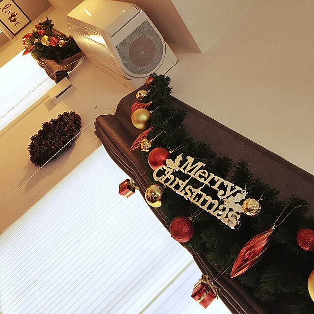 keikeiの-《光触媒》 防炎 180cmパインアメリカンガーランド *260 GXM3046LHI クリスマス ガーランド デコレーション 装飾 飾り 光触媒の家具・インテリア写真