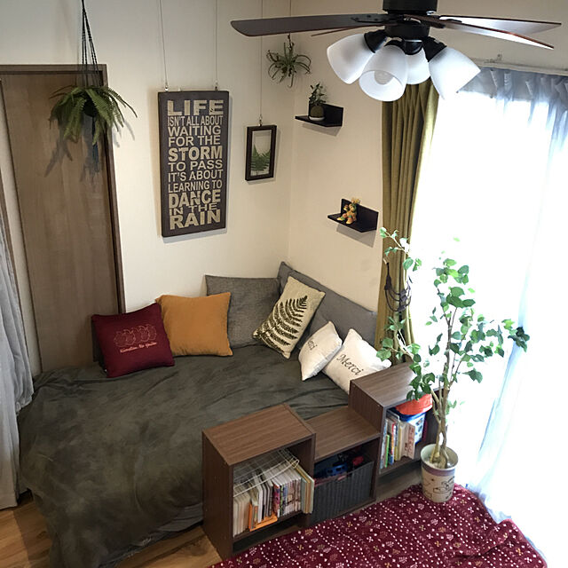 bonapetiのニトリ-ロングシートクッションカバー(デニー NV) の家具・インテリア写真