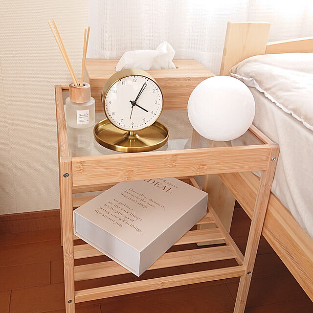 miho-haluのイケア-GÄNGA ジェンガ アラームクロックの家具・インテリア写真