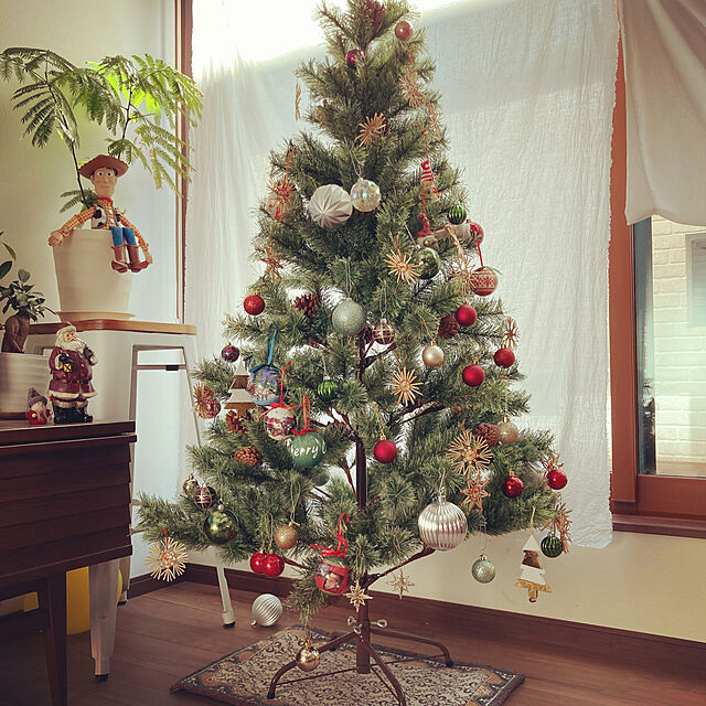 youk2519の-[エントリーで+13%〜] クリスマスツリー 150 おしゃれ オーナメント 飾り セット 雪化粧 北欧 白 ホワイト クリスマス ツリー 雪 クリスマスツリーの木 プレゼの家具・インテリア写真