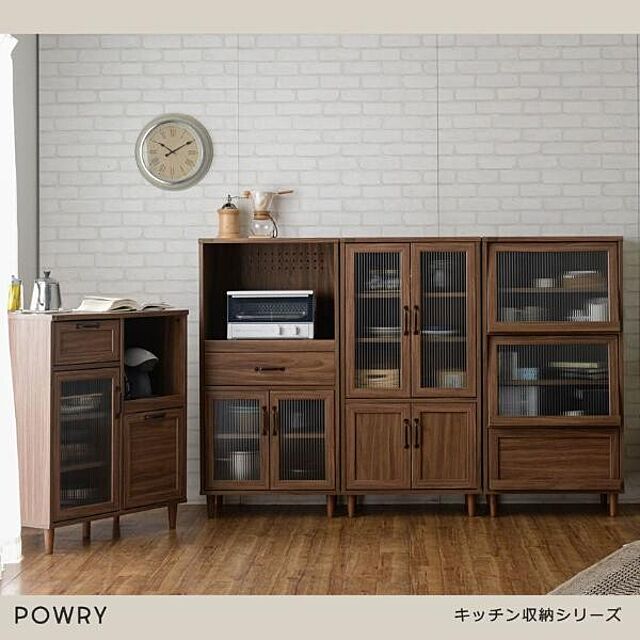 SMB_selectionの佐藤産業-販売終了　POWRY（ポーリー） キャビネット（フラップ扉タイプ／60cm）の家具・インテリア写真