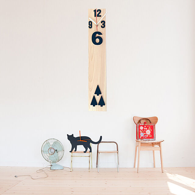 Kitoplusの-Hinoki Wood Wall Clock60の家具・インテリア写真