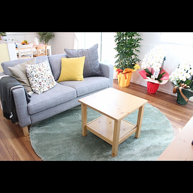 hanajyuhomeのイケア-IKEA GULLKLOCKA クッションカバー　50×50cm　イエロー　30286464　＊カバーのみの販売ですの家具・インテリア写真