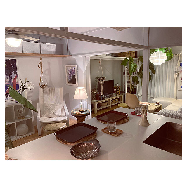 akiraのイケア-MYRHULT ミールフルト ランプシェードの家具・インテリア写真
