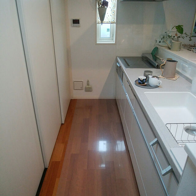 RX3の-アキレス透明キッチンフロアマット（奥行80cm） 幅270cmクリアの家具・インテリア写真