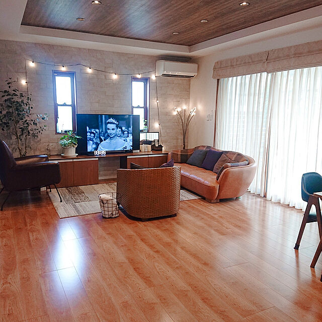 ki-miのイケア-HOVNÄS ホーヴネース フロアランプの家具・インテリア写真