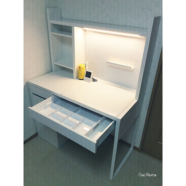 CiaoNaxnaのイケア-MICKE ミッケ 追加ユニット 高の家具・インテリア写真