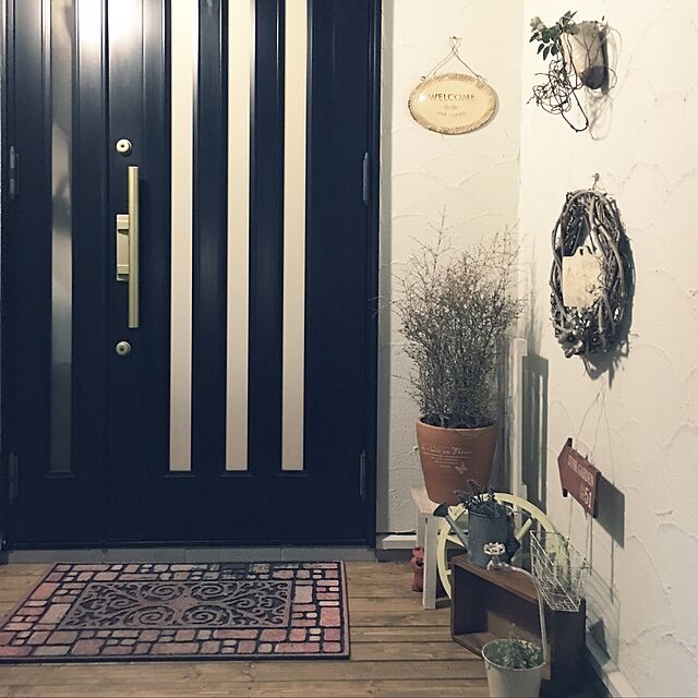 akebiの-プランター/鉢カバー/おしゃれ/ブリキ/植木鉢/フラワーポット/蛇口付きプランター 5号の家具・インテリア写真