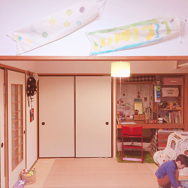 Naokoのイケア-IKEA イケア ラグ 80cm×80cm HAMPEN パイル長 ブライトグリーン 通販 302.037.89の家具・インテリア写真