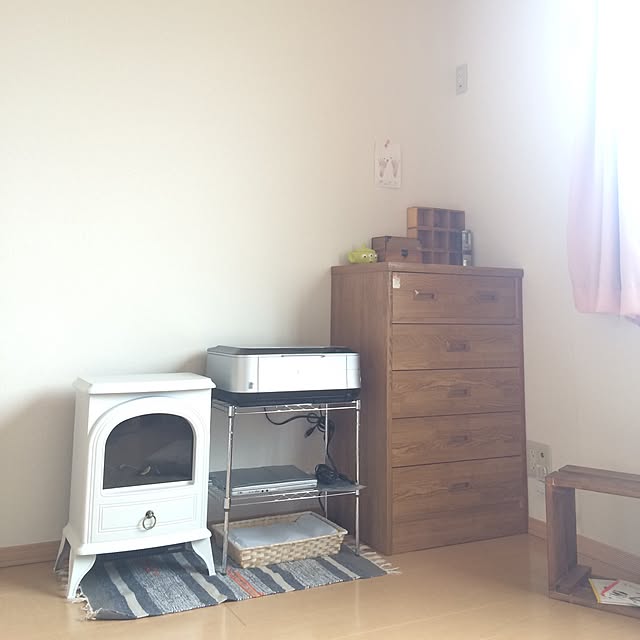 Aiiiの-暖炉型ファンヒーターNostalgie ホワイト CH-1331WH/【送料込】の家具・インテリア写真