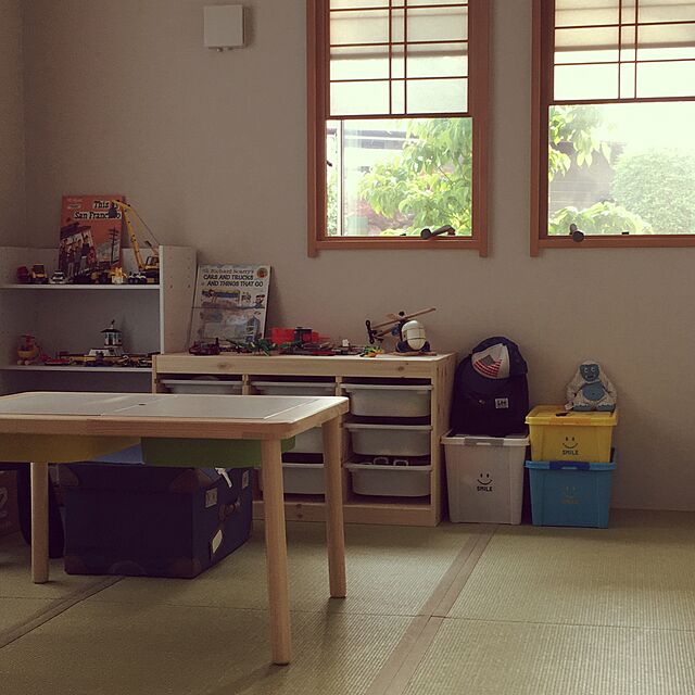 Saoriの-スマイルボックスL（フタ付き収納ボックス）の家具・インテリア写真