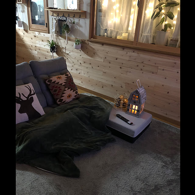 CoffeeHouseのニトリ-つながるハイバックポケットコイル座椅子(ロダトール GY) の家具・インテリア写真