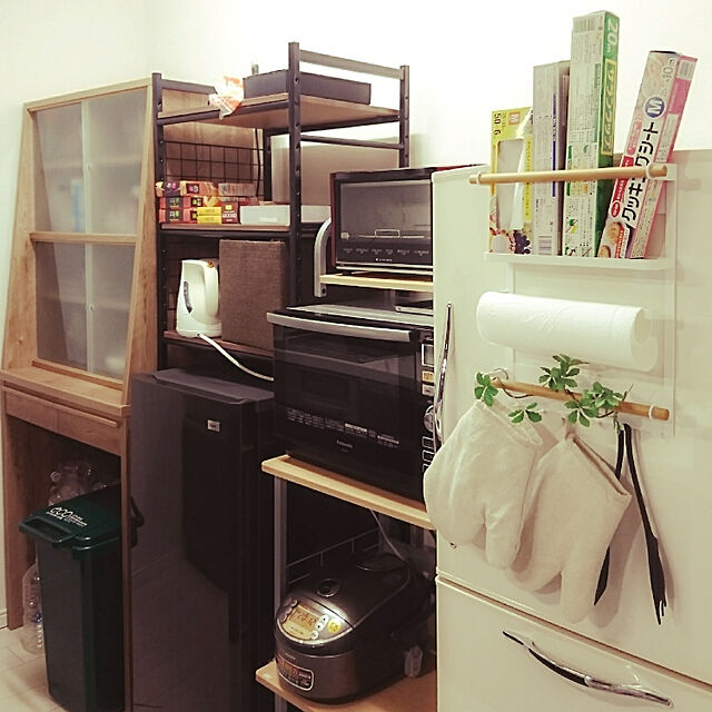 cn822tの山崎実業-マグネット冷蔵庫サイドラック toscaの家具・インテリア写真