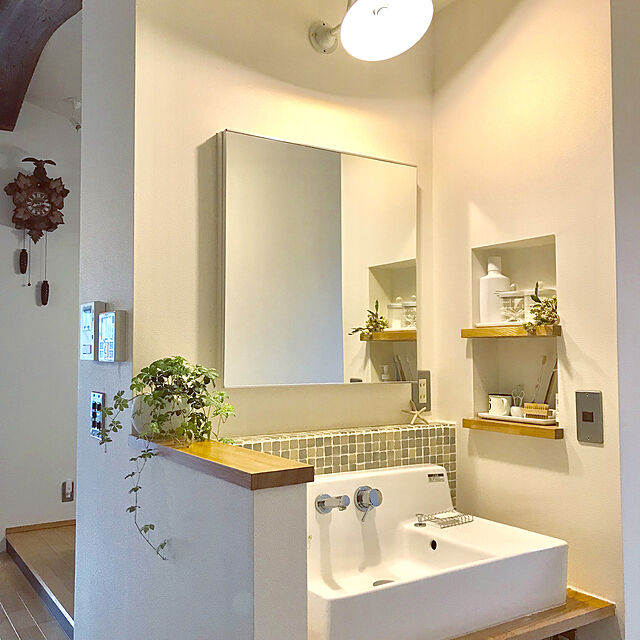 yukariの無印良品-ステンレスソープディッシュの家具・インテリア写真