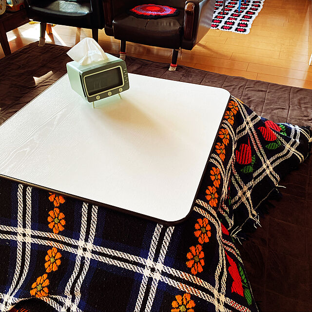 kankanのサンキューマート-サンキューマート 39マート テレビ型ティッシュボックス ティッシュケース スマホ スタンド ホルダー スマホースタンド スマホーホルダー ティッシュカバー (グリーン)の家具・インテリア写真