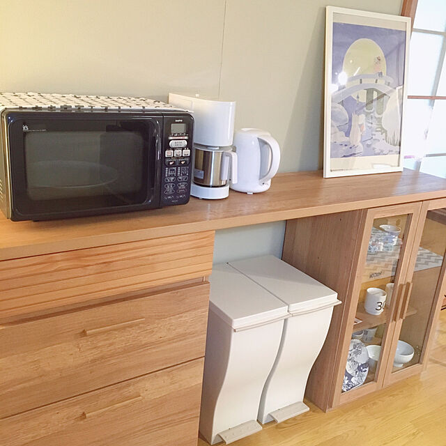 anの-食器棚 北欧 シンプル ナチュラル 西海岸 木製 おしゃれ 送料無料 日本製 Rekit Bセットの家具・インテリア写真