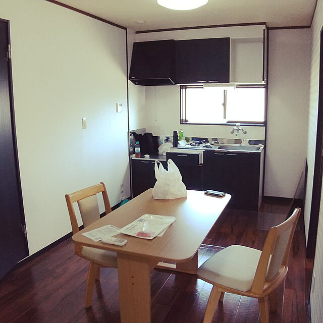 mkのニトリ-ダイニングテーブル(GK 120 LBR) の家具・インテリア写真