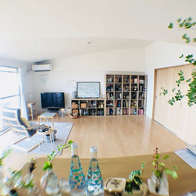 makimikanのイケア-IKEA イケア RISATORP リーサトルプ バスケット かご 収納 ホワイトの家具・インテリア写真