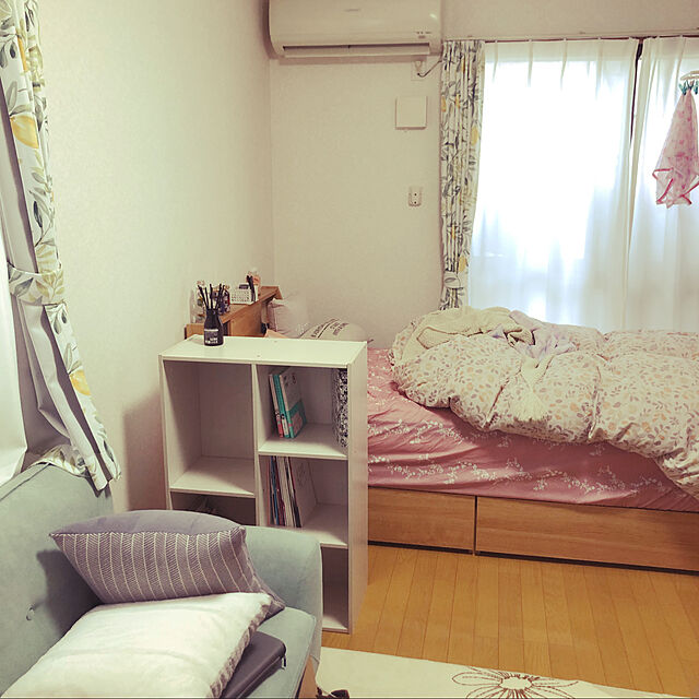 mithukiのニトリ-シングル ベッドフレーム(アザン MBR アサヒキ25) の家具・インテリア写真