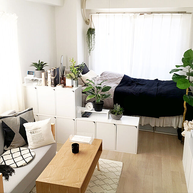makiのニトリ-掛け布団カバー シングル(Nグリップパレット3GY S) の家具・インテリア写真