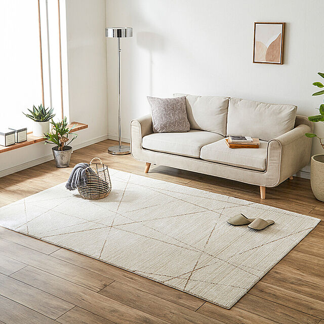 IKEHIKOのイケヒコ・コーポレーション-ウィルトン織りラグマット クォーツの家具・インテリア写真