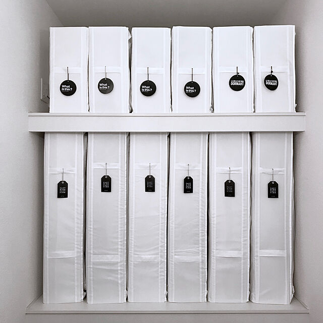 mikiの-黒いストレージタグ(5個入り)の家具・インテリア写真