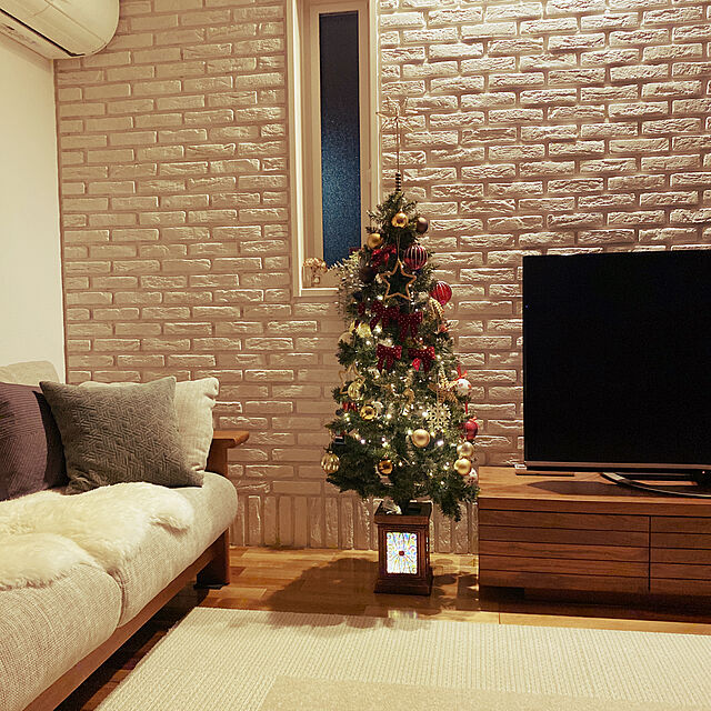 bell.kloの-クリスマスツリー おしゃれ 北欧 150cm 高級 フィルムポットツリー LED付き オーナメント 飾り セット ツリー スリムの家具・インテリア写真