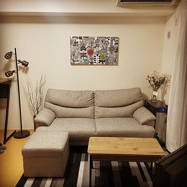 kanataのニトリ-スツール(キャッツ3 GY) の家具・インテリア写真