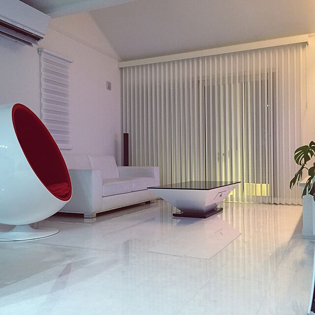 mospadaの-アデルタ ボールチェア エーロアールニオ REDの家具・インテリア写真