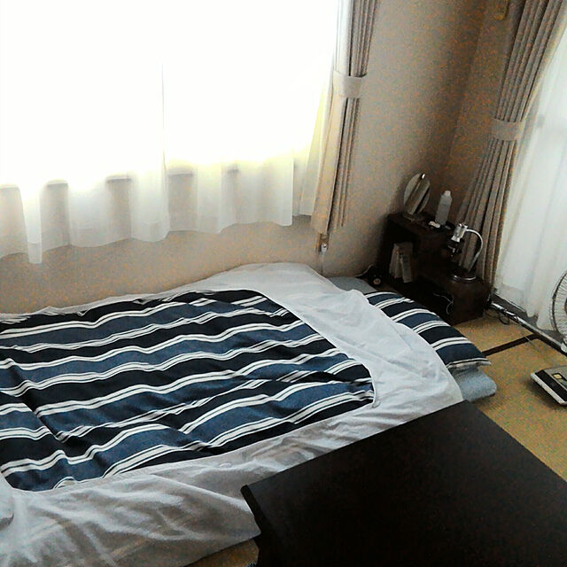 wata_koのニトリ-ベッド用寝具6点セット シングル(NV/ST S) の家具・インテリア写真