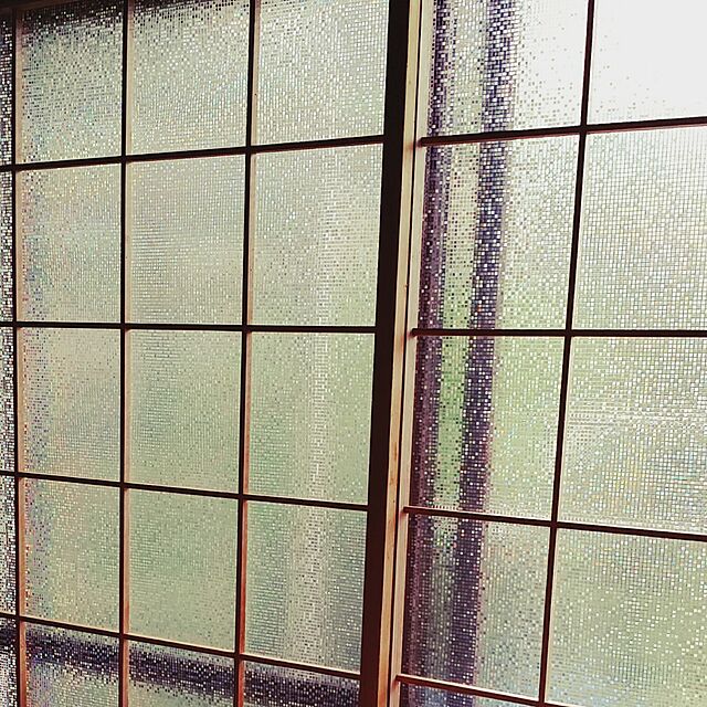 mogu.のKingmaxProducts-CottonColors(コットンカラーズ) 3D 窓用フィルム 目隠しシート UVカット 何度も貼直せる 窓ガラスフィルム 90x200cm [石道004]の家具・インテリア写真