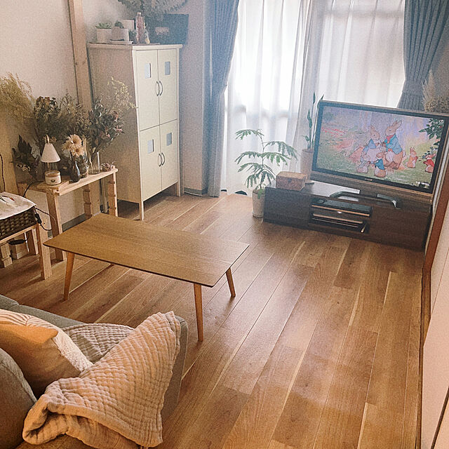 kokedamaのニトリ-クッションカバー(ジャガードリーフ)  『玄関先迄納品』 『1年保証』の家具・インテリア写真