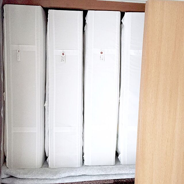 kakihomeのイケア-【IKEA -イケア-】SKUBB - スクッブ - 衣類収納ケース ホワイト 93×55×19 cm (902.903.59)の家具・インテリア写真