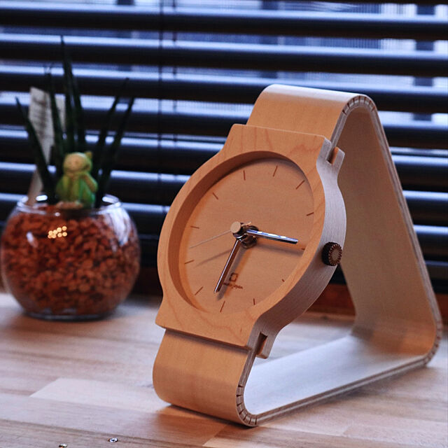 Yasushiのやまず本舗-ヤマト工芸 Watches clock N サイズ：約W10.5 D17 H15.5 YK19-006の家具・インテリア写真
